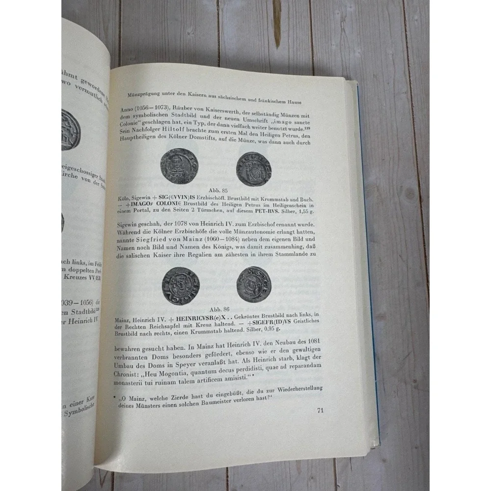 Deutsche Münz- & Geldgeschichte Suhle 1974 German Numismatics Coins Maps